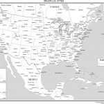 Map Of Usa States Printable Maps The United Throughout With Cities | Printable Map Of Usa With Cities