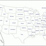 Map Of Usa States Without Names And Travel Information | Download | Printable Outline Map Of Usa With State Names