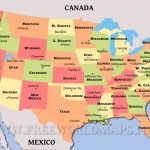 Map Of Usa With States And Capitals And Major Cities Pdf And Travel | Printable Map Of Usa With States And Capitals And Major Cities
