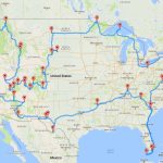 Map Shows The Ultimate U.s. National Park Road Trip | Printable Map Of National Parks In Usa