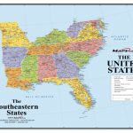 Map Southern Eastern Us Fresh Southeast Region Map New United States | Printable Map Of Central United States