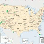 Maps Of United States National Parks #63138 | Printable Us Map National Parks