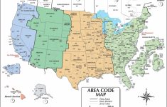 New Printable Us Map With Time Zones And Area Codes | Superdupergames.co | Printable United States Area Code Map