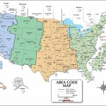 New Printable Us Map With Time Zones And Area Codes | Superdupergames.co | Us Area Code Map Printable