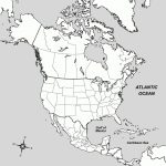 North America Blank Map, North America Atlas | Printable Map Of North American Countries