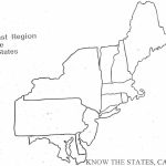 Northeast Region Blank Map North East Printable Of The Diagram | Printable Blank Map Of Eastern United States