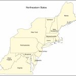 Northeast Us Blank Map New Printable Map Northeast Region Us | Printable Map Of Northeast Us