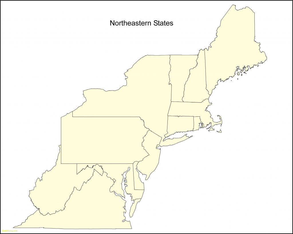 Northeast Us Map Printable Inspirationa United States Northeast | Printable Map Of Northeastern United States