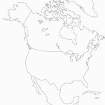 Pinangie Wild On For The Kids Pinterest Outline Map Of North | Printable Map Of North America Continent