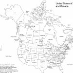 Pinmichelle Lake Bacon On Travel | Map, Us Map Printable, Us Map | Printable Map Of The United States And Canada
