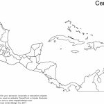 Political Map Of Central America And The Caribbean Nations At Mexico | Printable Map Of Central American Countries