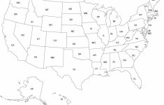 Print Out A Blank Map Of The Us And Have The Kids Color In States | Printable Us Map Free