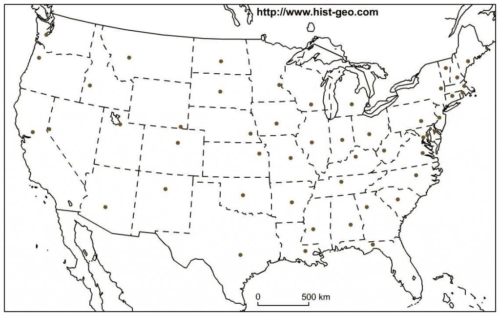 Print Us Map With Capitals : Us Map Free | Blank Us Map With Capitals