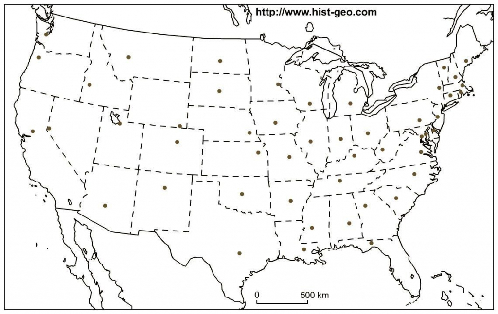 Printable Us Map With Capital Cities Refrence United States Map Blank   Print Us Map With Capitals Us Map Free Blank Us Map With Capitals 