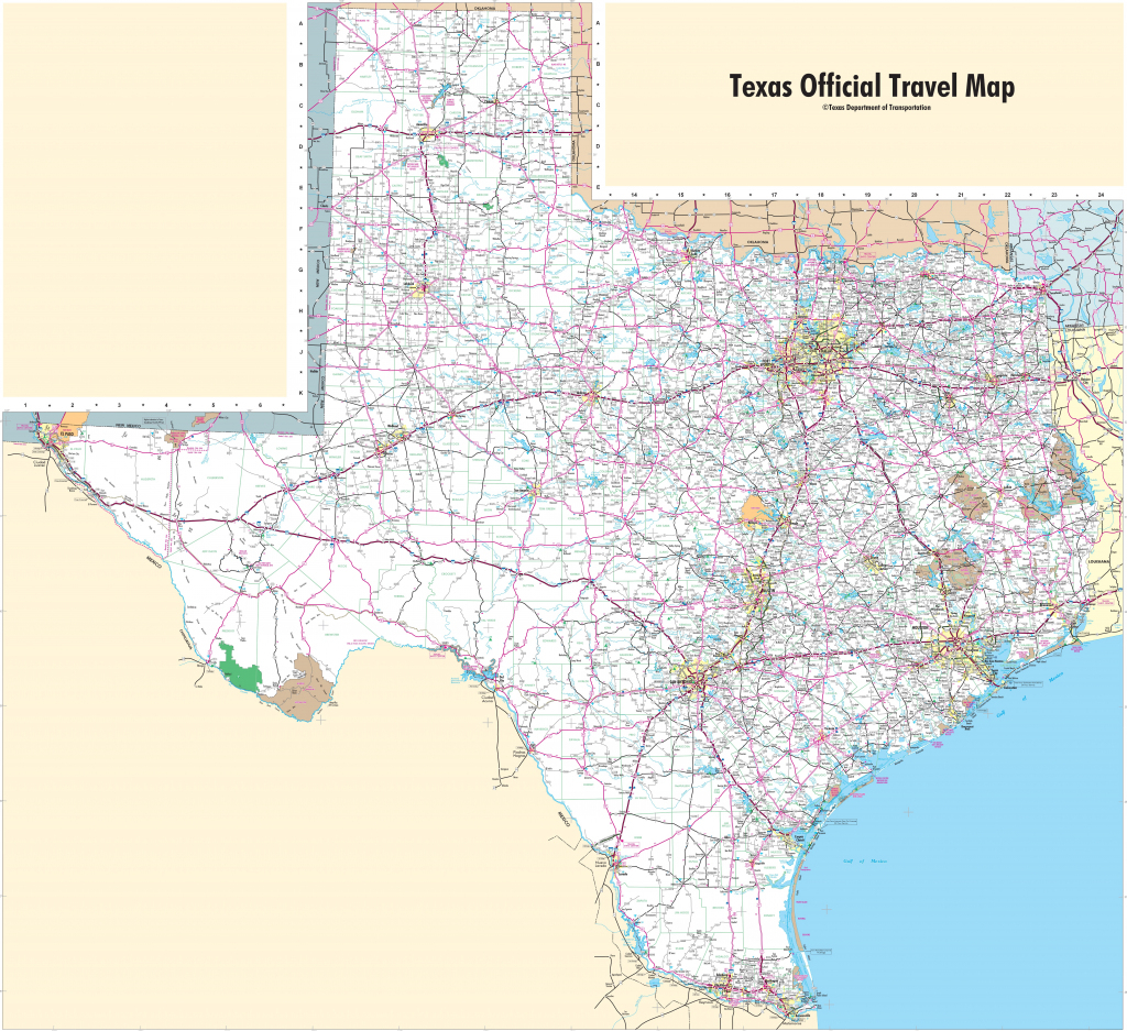Printable Map Of Texas Cities And Towns And Travel Information | Printable Map Of Texas Usa
