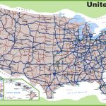 Printable Map Of The United States Highways Awesome Usa Road Map Ï | Printable United States Map With Highways