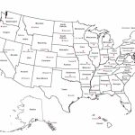 Printable Map Of The United States With Cities New Map The United | Printable Map Of The United States With Cities