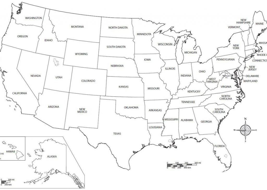 Free Printable Us Map With State Names Printable US Maps