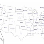 Printable Map Of The Usa States | Printable Maps | Printable Map Of The Us Without State Names
