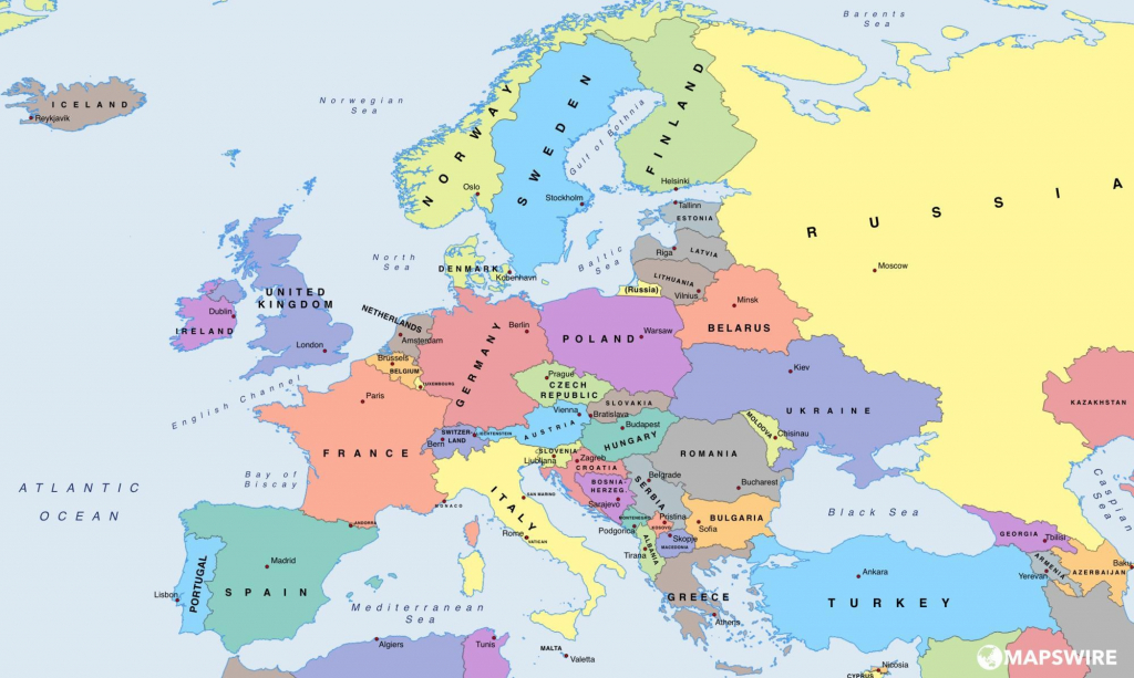 Printable Map Of Us And Europe New Printable Map United States | Printable Map Of Us And Europe
