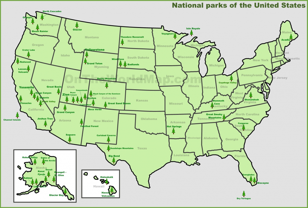 i draw maps a map of all 59 us national parks for the daily