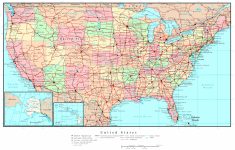 Printable Road Maps Of The United States And Travel Information | Western United States Road Map Printable