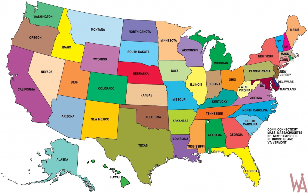 Printable State Maps Windsurfaddicts Best Large Blank Map Of The | Big Printable Map Of The United States