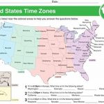 Printable Time Zone Map Usa With States Contemporary Design Us | Printable Color Us Timezone Map