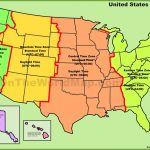 Printable Us And Canada Time Zone Map New 10 Awesome Printable Map | Printable Map Of Time Zones In Usa
