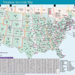 Printable Us Area Code Map | United States Area Codes | Us Area | Printable United States Area Code Map