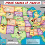 Printable Us Map For Kindergarten Save United States Map For | Kid Friendly Printable Us Map
