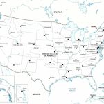 Printable Us Map Major Cities Refrence Usa Map With Chicago States | Printable Us Map With States And Major Cities