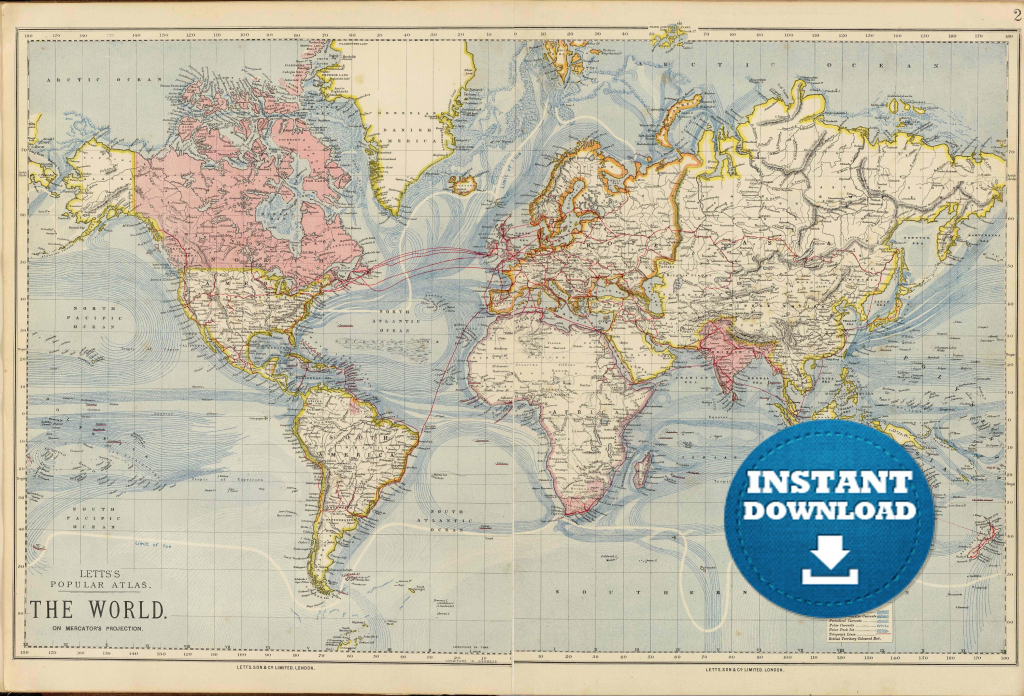 Printable Us Map Poster Save Free Downloadable World Maps Fresh | Printable Us Map Poster