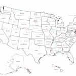 Printable Us Map With Capital Cities Best United States Map Capitals | Printable Map Of Usa With Capital Cities