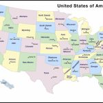 Printable Us Map With Capitals Us States Map Fresh Printable Map | Printable Map Of The United States And Their Capitals