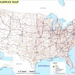 Printable Us Map With Interstate Highways Valid United States Major | Free Printable Us Interstate Map