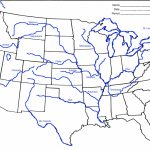 Printable Us Map With Major Rivers Valid Printable Us Map With | Blank Us Map With Rivers