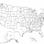 Printable Us Map With States And Major Cities Inspirationa Printable | Printable Map Of The United States With Major Cities