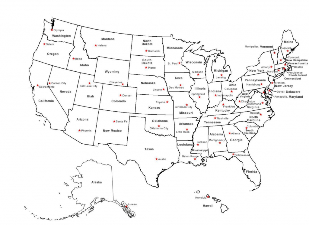 Printable Us Map With States And Major Cities Inspirationa Printable | Printable Map Of The Us With Major Cities