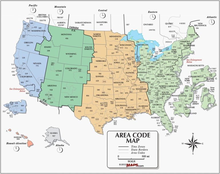 Printable Us Map With Time Zones And State Names Fresh Printable Us ...