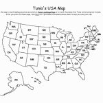 Printable Us Maps Map Of The States Usa Mr Printables Blank | Mr. Printable Usa Map