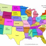 Printable Us Maps With States (Outlines Of America   United States) | Large Print Map Of The United States
