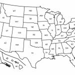 Printable Us State Map Blank Us States Map Awesome United States Map | Blank Us Map With State Outlines Printable