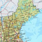 Reference Map Of New England State, Ma Physical Map | Crafts | Printable Map Of New England Usa