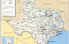 Reference Maps Of Texas, Usa – Nations Online Project – Complete Map | Printable Map Of Texas Usa