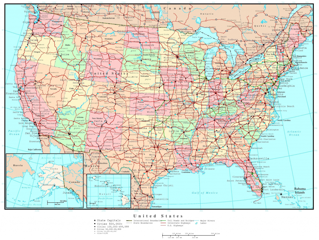 Printable Eastern Us Road Map - Printable US Maps