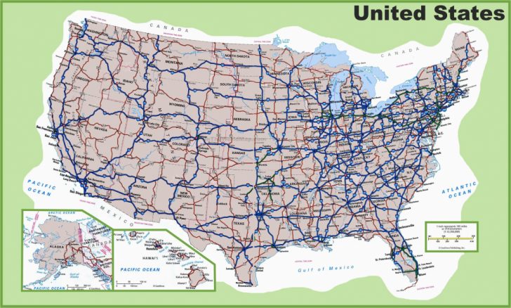 Road Map Of Michigan Highways Printable Us Map With Interstate ...