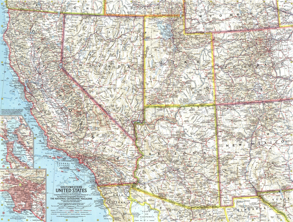 Southwest Usa Map Free Print Map Map Of Southwestern States 20 Map | Printable Map Southwest United States