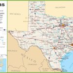 Texas Highway Map | Us Landforms Map Printable