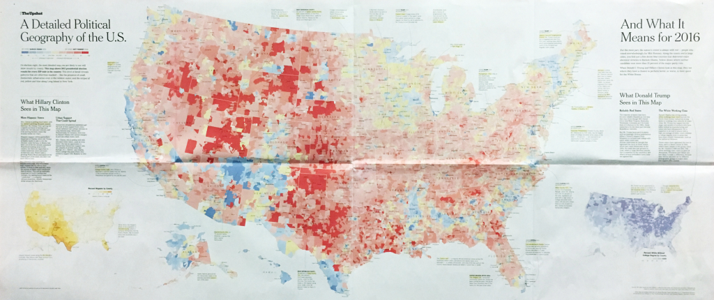 There Are Many Ways To Map Election Results. We&amp;#039;ve Tried Most Of | Large Scale Printable Us Map